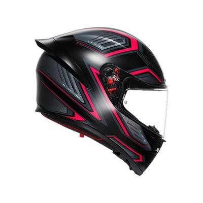 AGV KASK K1 S SLING MATT BLACK PINK KASK