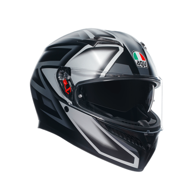 AGV KASK K3 COMPOUND MAT BLACK GREY