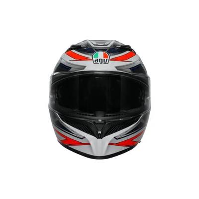 AGV KASK K3 SPACE MATT WHITE RED FLUO