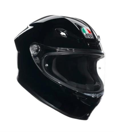 AGV K6 S BLACK KAPALI KASK