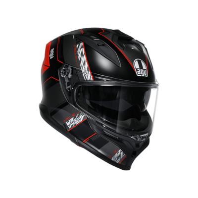 AGV KASK K7 MPLK KYBER MATT BLACK RED