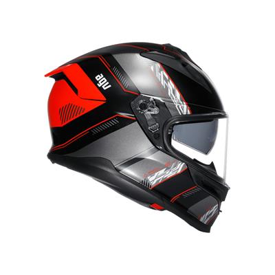 AGV KASK K7 MPLK KYBER MATT BLACK RED
