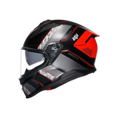 AGV KASK K7 MPLK KYBER MATT BLACK RED