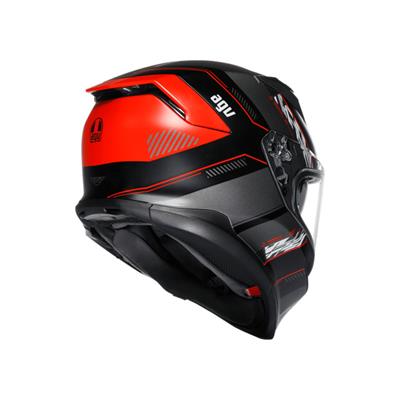 AGV KASK K7 MPLK KYBER MATT BLACK RED