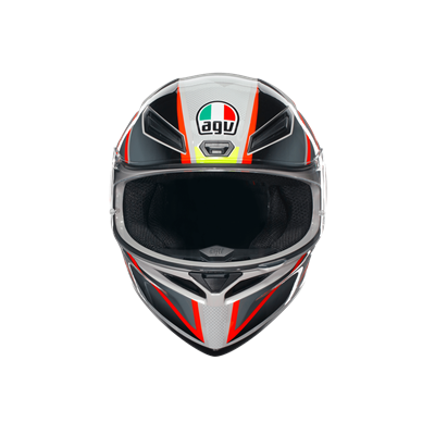 AGV KASK K1 S BLIPPER GREY RED KASK