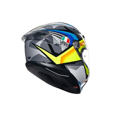 AGV KASK K6 S MPLK JOAN BLACK BLUE YELLOW