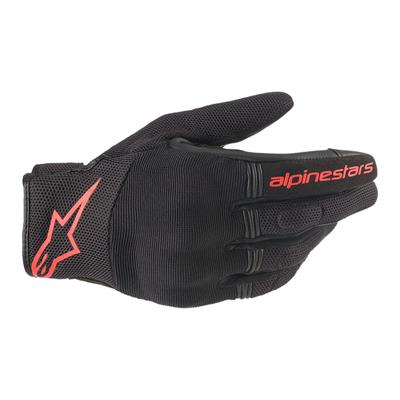 ALPİNESTARS COPPER GLOVES BLACK RED FLUO
