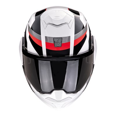 SCORPİON EXO-TECH EVO PRO ACUTİ ÇENE AÇILABİLİR MOTOSİKLET GRİ / SİYAH / KIRMIZI