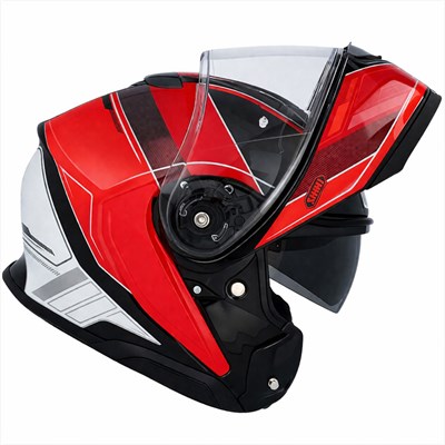 SHOEI NEOTEC 3 SHARPEN TC-1 RED BLACK KASK