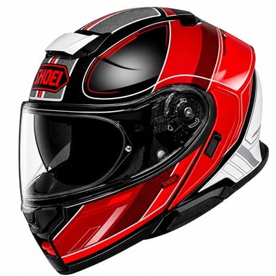 SHOEI NEOTEC 3 SHARPEN TC-1 RED BLACK KASK