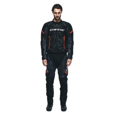 DAINESE AIR FRAME 3 BLACK BLACK RED FLUO CEKET