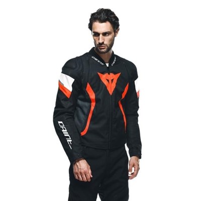 DAINESE AVRO 5 BLACK RED FLUO WHITE CEKET