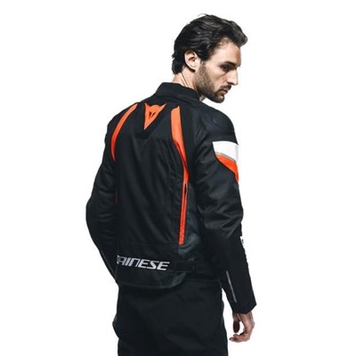 DAINESE AVRO 5 BLACK RED FLUO WHITE CEKET