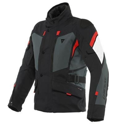 DAINESE CARVE MASTER 3 G.TEX BLK EBONY LAVA RED CEKET