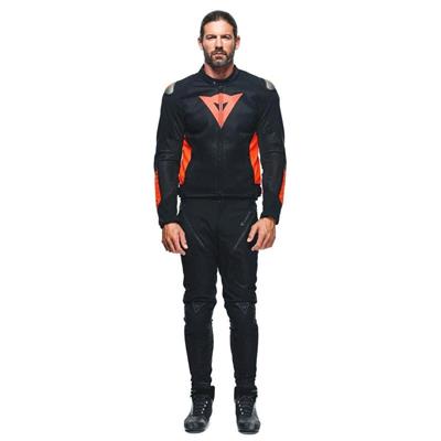 DAINESE ENERGYCA AIR TEX BLACK FLUO RED 