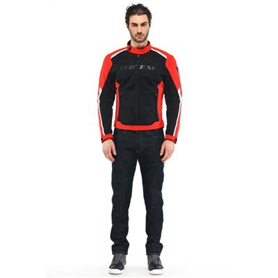 DAINESE HYDRAFLUX 2 AIR D-DRY BLACK LAVA RED