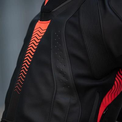 DAINESE SUPER SPEED 4 BLACK MAT FLUO RED CEKET