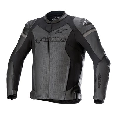 ALPINESTARS GP FORCE AIR DERİ KORUMALI MOTOSİKLET MONTU SİYAH / SİYAH