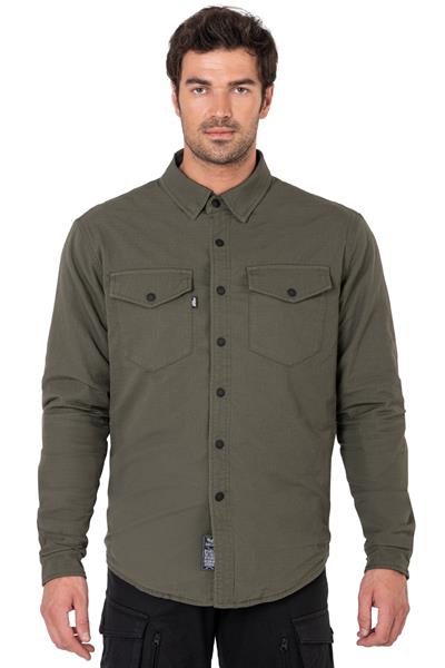 BJ EAGLE KHAKI KORUMALI MOTOSİKLET GÖMLEĞİ