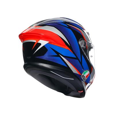 AGV K6 S SLASHCUT BLACK BLUE RED