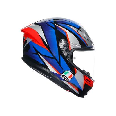 AGV K6 S SLASHCUT BLACK BLUE RED