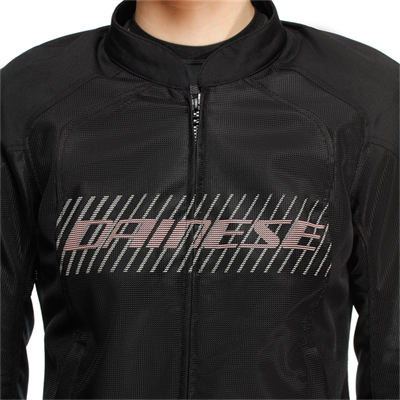 DAINESE CEKET/HEROSPHERE AIR TEX JACKET WMN BLACK WHITE PEACH