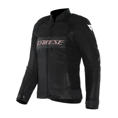 DAINESE CEKET/HEROSPHERE AIR TEX JACKET WMN BLACK WHITE PEACH