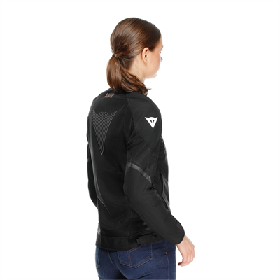 DAINESE CEKET/HEROSPHERE AIR TEX JACKET WMN BLACK WHITE PEACH