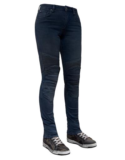 BJ EVO ULTRA FLEXI DARK BLUE KORUMALI MOTOSİKLET KOT PANTOLONU