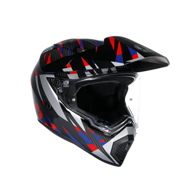 AGV KASK/ AX9 MPLK STEPPA CARBON/RED/BLUE