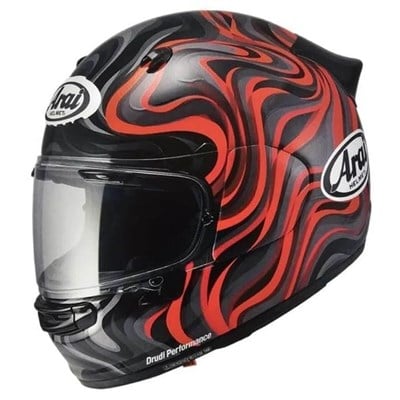 ARAI QUANTIC SWIRL RED KAPALI KASK