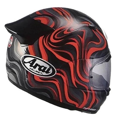 ARAI QUANTIC SWIRL RED KAPALI KASK