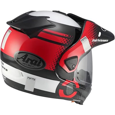 ARAİ TOUR-X5 PRİNT RED KAPALI KASK