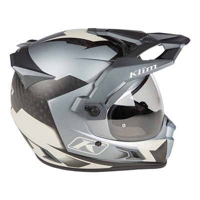 KLIM KRIOS PRO CARBON CHARGER ADV RALLY MOTOSİKLET KASKI GRİ