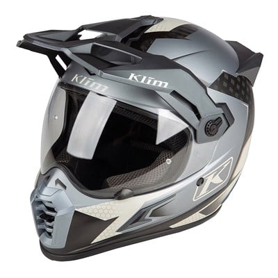 KLIM KRIOS PRO CARBON CHARGER ADV RALLY MOTOSİKLET KASKI GRİ