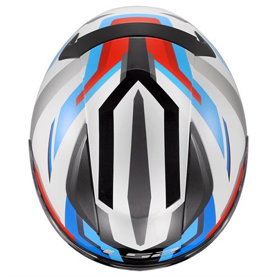 LS2 RAPID 2 HYPER BEYAZ-MAVİ-KIRMIZI KASK