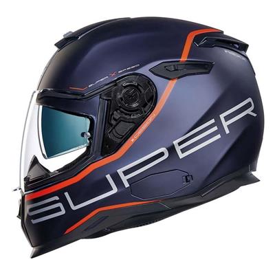 NEXX SX.100 SUPERSPEED MAT MAVI KIRMIZI KASK