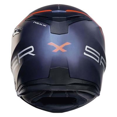 NEXX SX.100 SUPERSPEED MAT MAVI KIRMIZI KASK