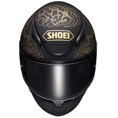 SHOEI NXR 2 FEARLESS TC-5 GOLD BLACK KASK