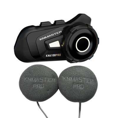 KNMASTER KN6100 PRO CARBON SİYAH İNTERKOM