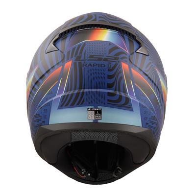 LS2 RAPID 2 OPTIK MAT MAVİ MOR KASK