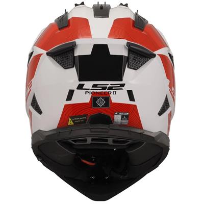 LS2 PIONEER 2 HILL WHITE RED