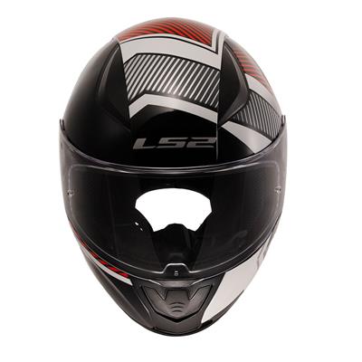 LS2 RAPID 2 EXTRA BEYAZ-KIRMIZI