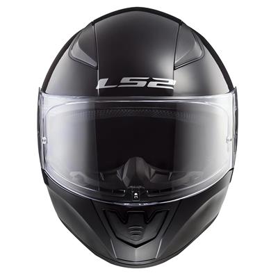LS2 RAPID 2 SOLID GLOSS BLACK KASK