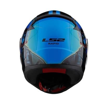 LS2 RAPID MACH 2 GLOSS BLACK 