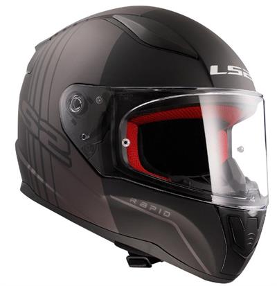 LS2 RAPID MULTIPLY MATT BLACK GREY