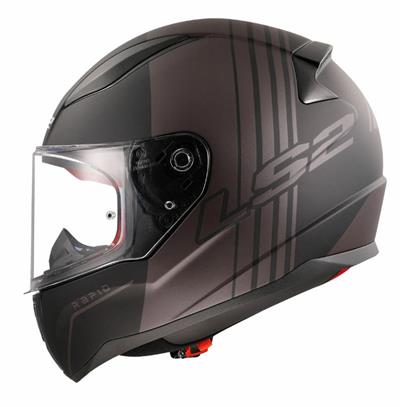 LS2 RAPID MULTIPLY MATT BLACK GREY