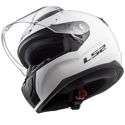 LS2 RAPID 2 SOLID WHITE KASK 