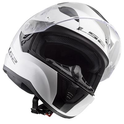 LS2 RAPID 2 SOLID WHITE KASK 
