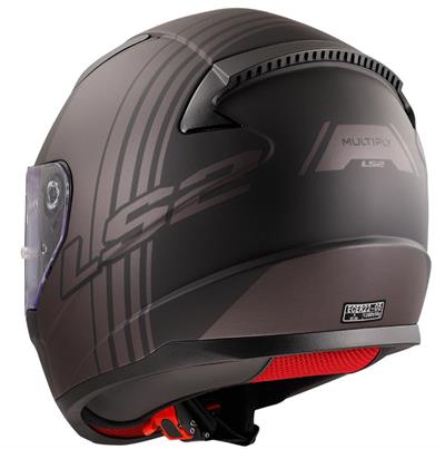 LS2 RAPID MULTIPLY MATT BLACK GREY